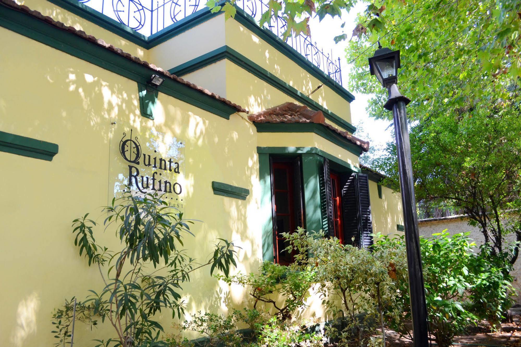 Quinta Rufino Bed & Breakfast Mendoza Exterior foto